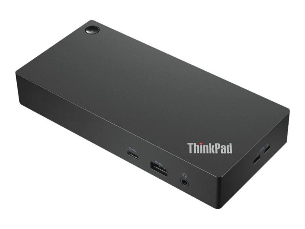 Lenovo Universal USB-C Docking Station – HDMI, 2× DP, 4K 60Hz, Gigabit Ethernet, 100W PD