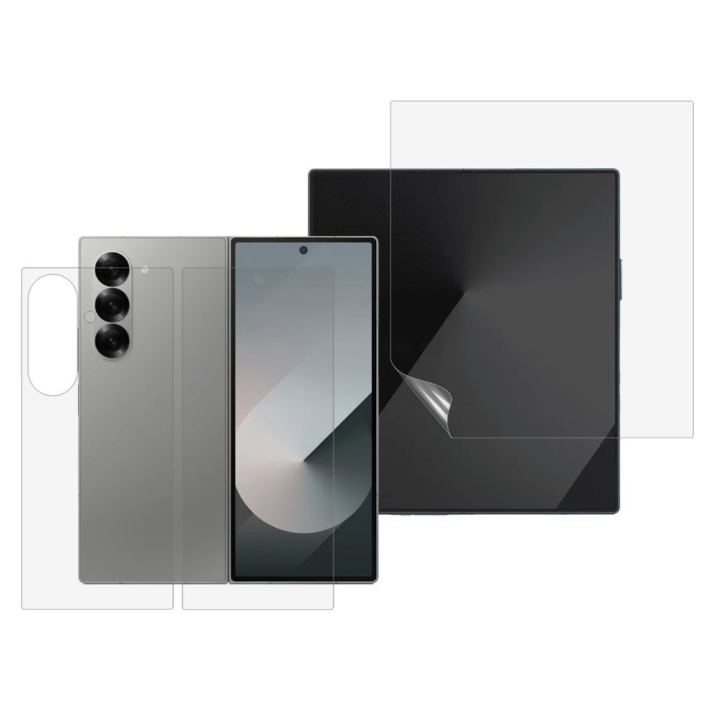 Samsung Galaxy Z Fold8 Ultra Skærmbeskytter 3-pak Forside + Bagside