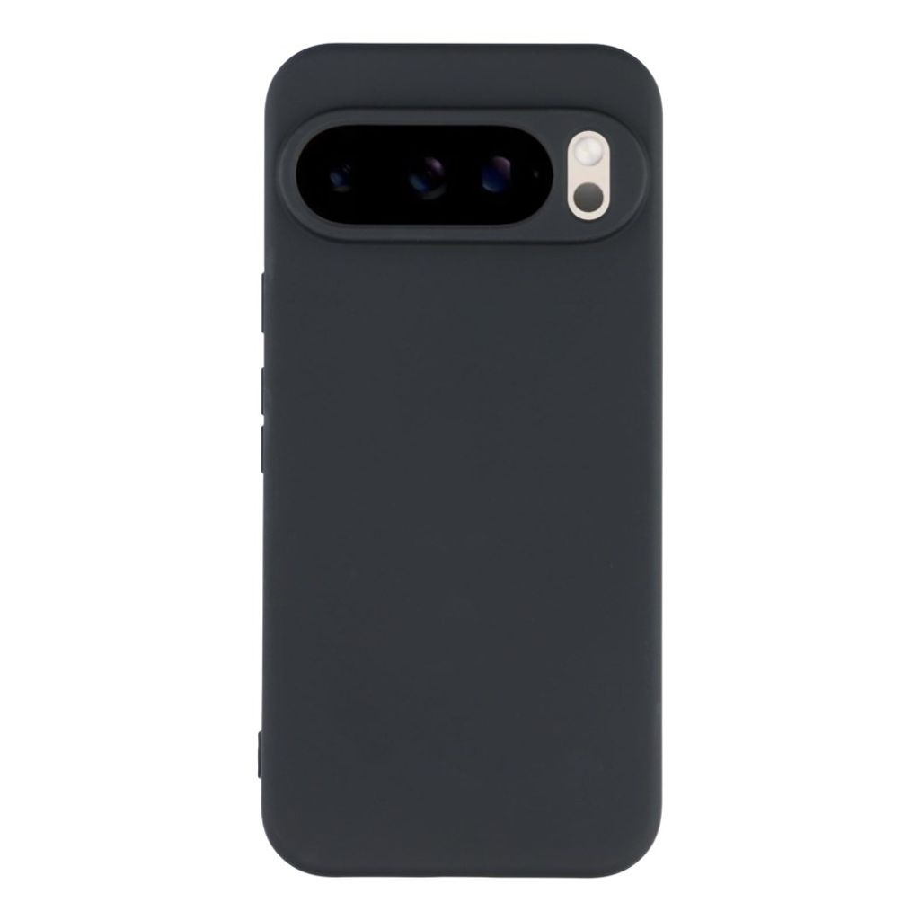Google Pixel 10/Pixel 10 Pro Deksel TPU Fiberfôr - Svart