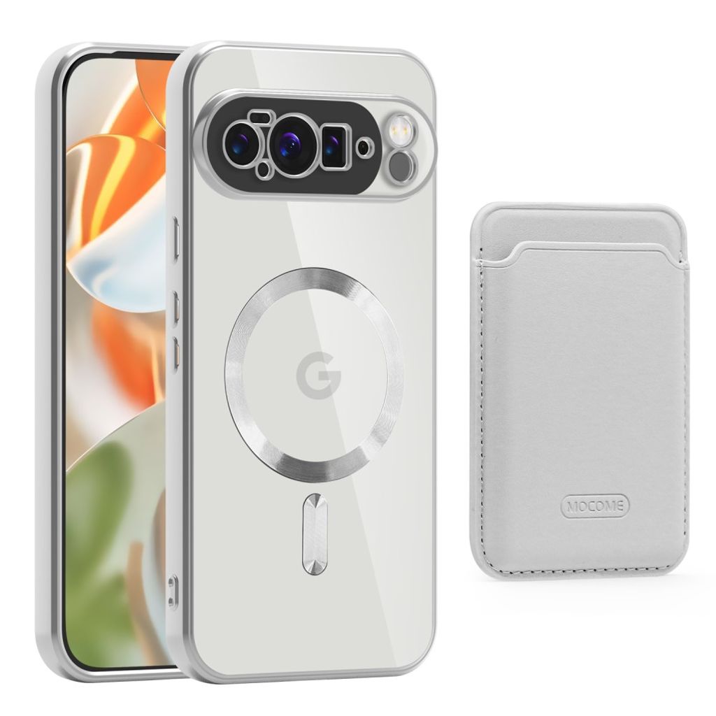 Google Pixel 10 Pro XL Skal med plånbok - Grå