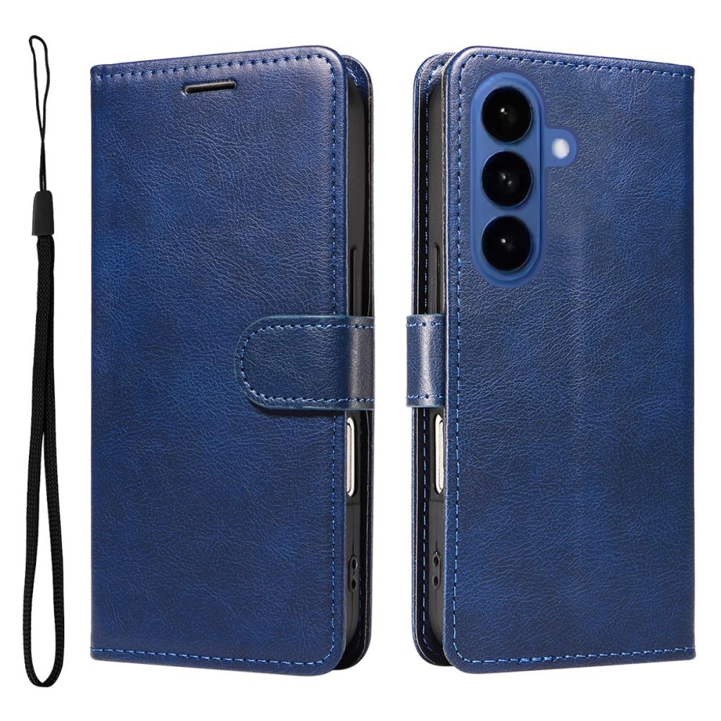 Samsung Galaxy S26 / S26 Pro Fodral med Bärrem - Blå