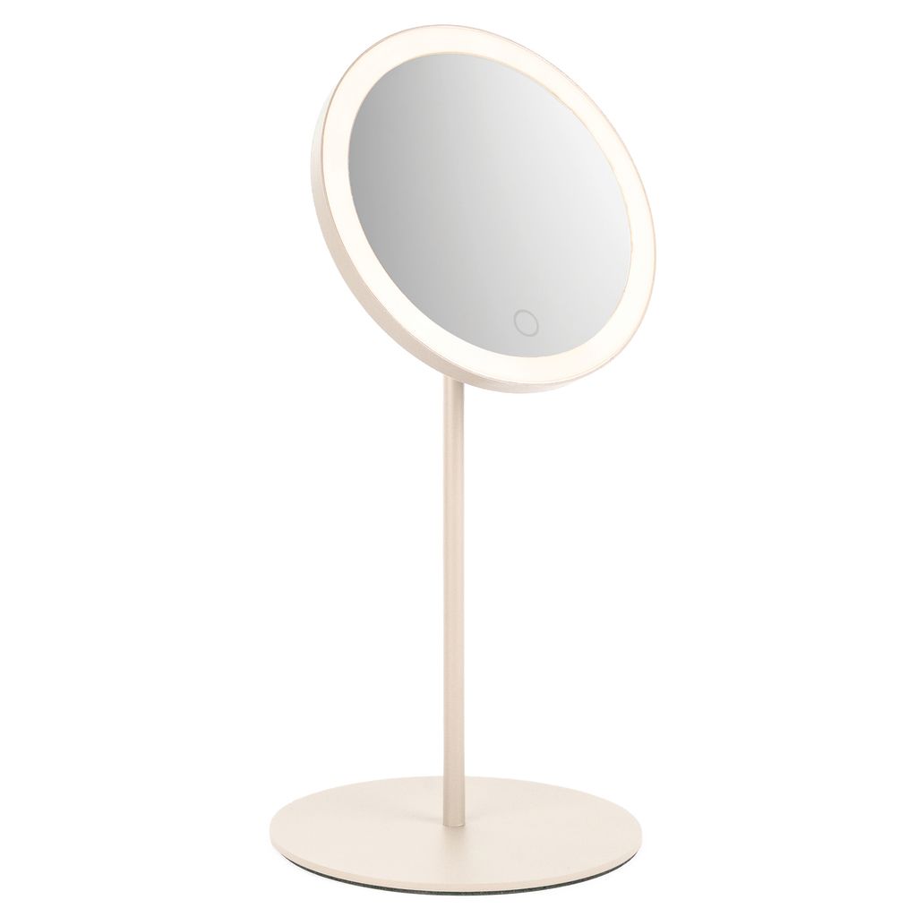 Brendz Siena Uppladdningsbar Sminkspegel med LED 5x Förstoring Beige