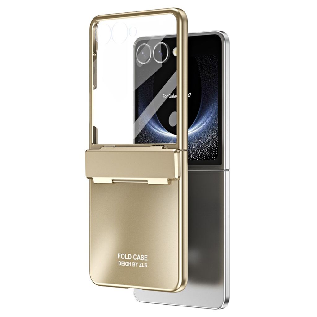 Samsung Galaxy Z Flip7 5G Skal med Skärmskydd - Gul