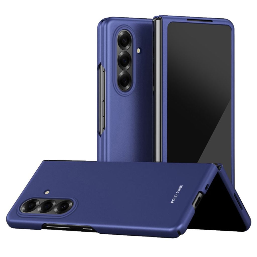 Samsung Galaxy Z Fold8 Ultra Cover med galvanisering - Blå