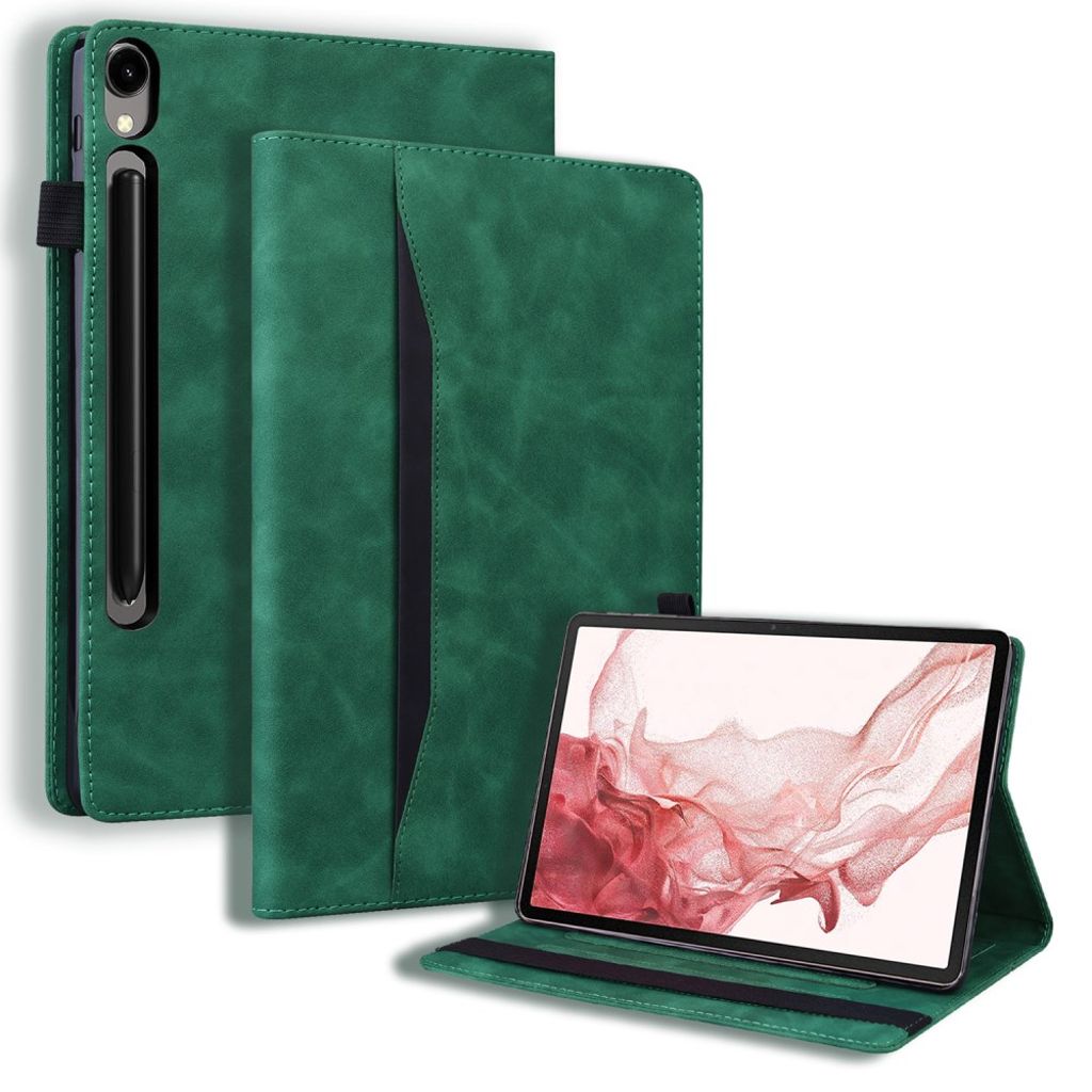 Samsung Galaxy Tab S10 FE Plus Cover with Card Slot - Green