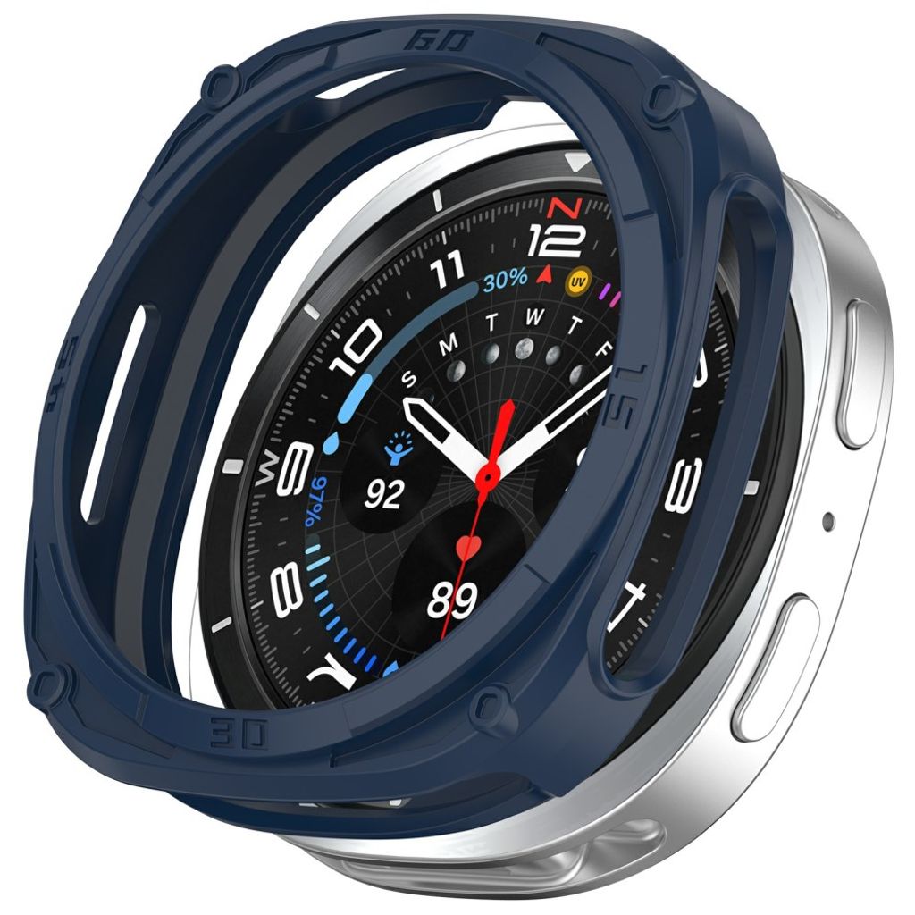 Samsung Galaxy Watch9 44mm Støtsikkert deksel - Mørkblå