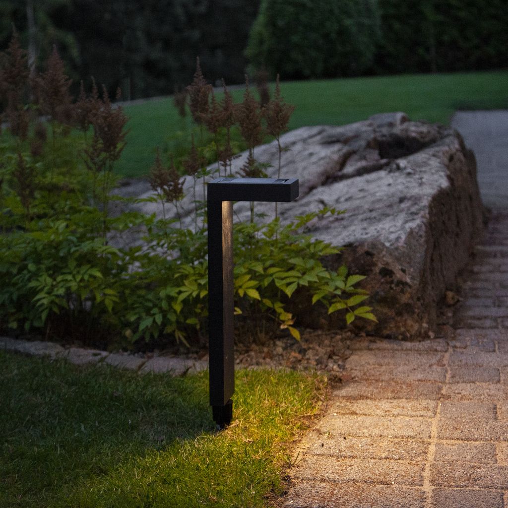 Star Trading Solcellspollare Vicini - Svart | Belysning - Solcellsbelysning | Batteritema