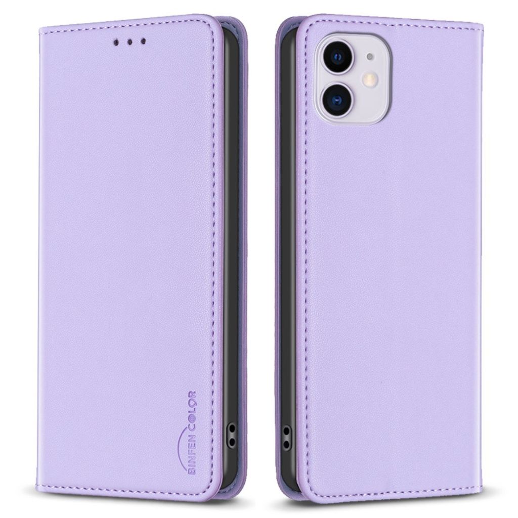 BINFEN COLOR iPhone 11 Etui med Stativ - Lilla