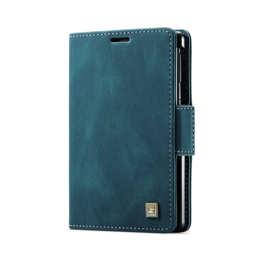 AUTSPACE Samsung Galaxy Z Fold8 Flip Cover i PU-læder med RFID-blokering - Blå
