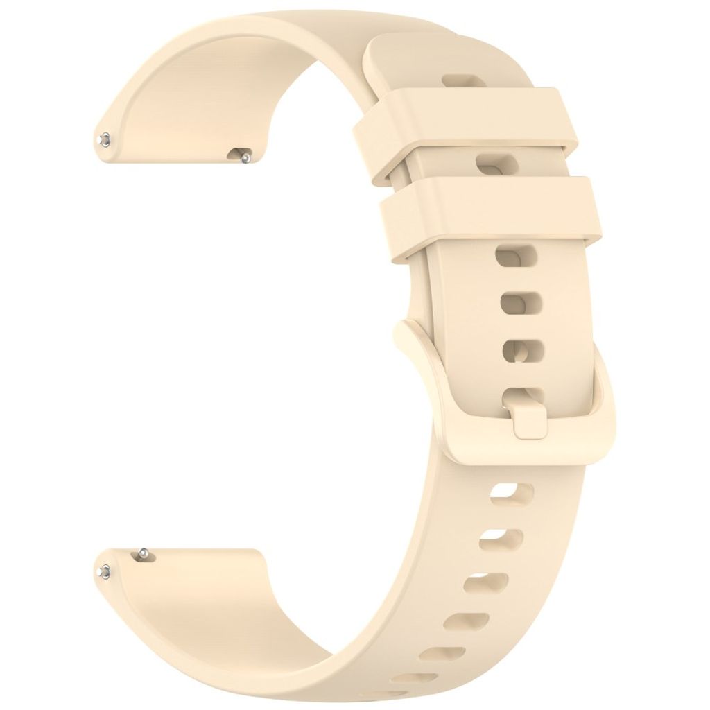 Garmin Forerunner 265 etc. klokkerem i silikon - lysegul
