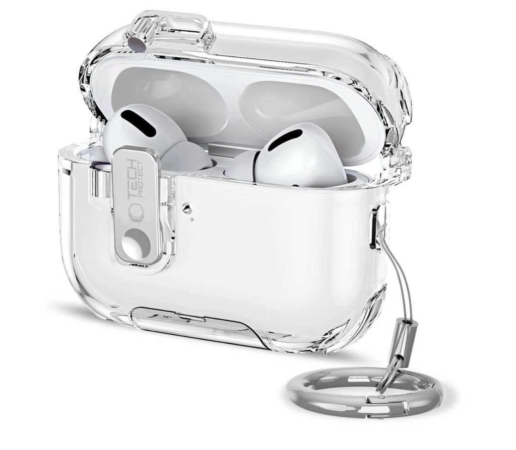Tech-Protect Bounce Pro Skal till AirPods Pro 3 - Transparent