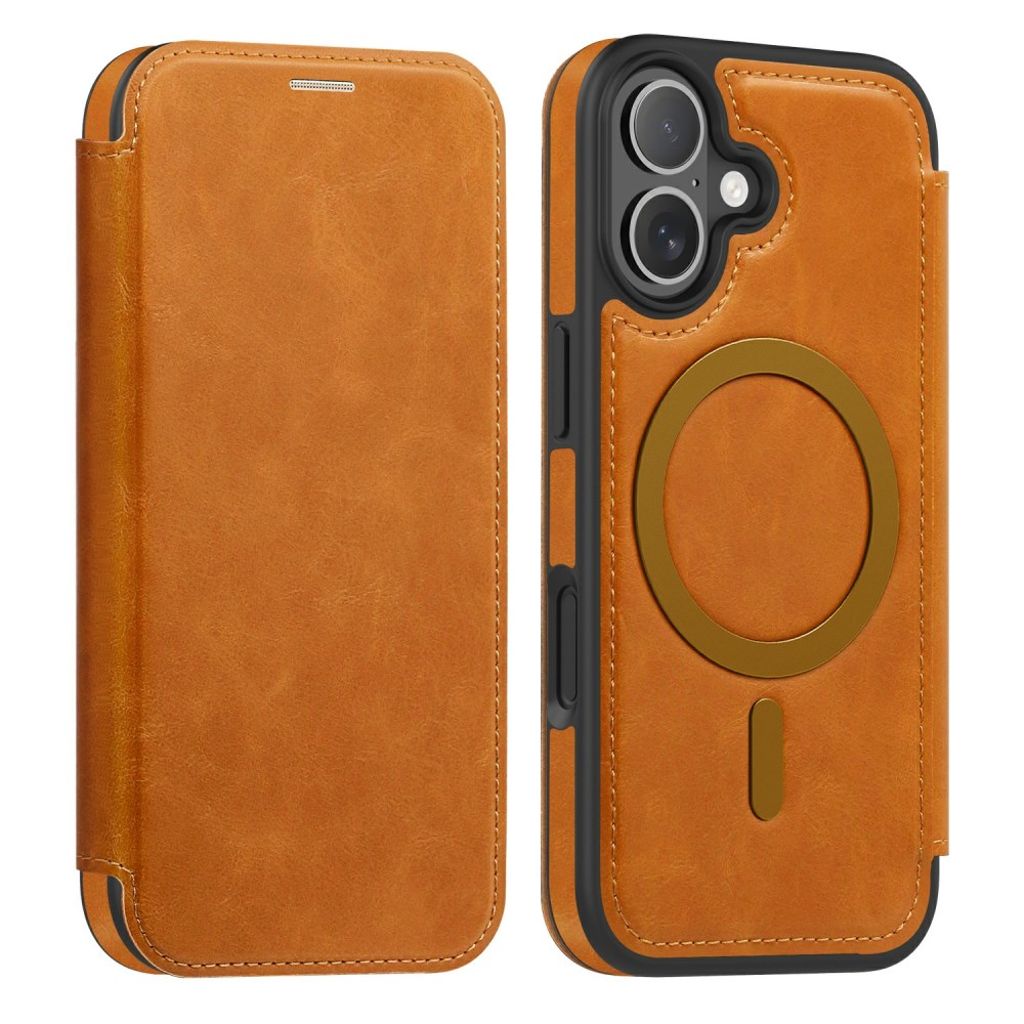 iPhone 17 MagSafe Cover with Card Slots - Brown