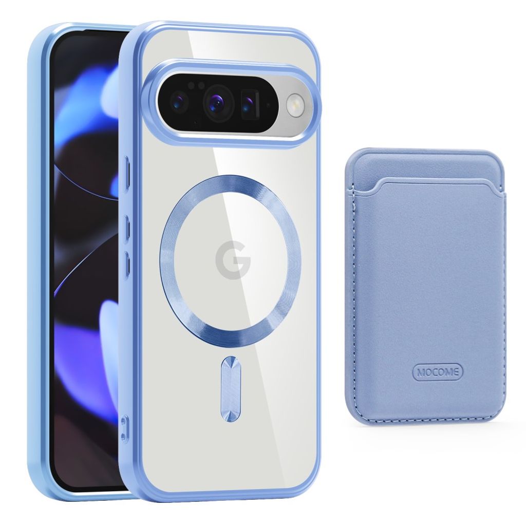 Google Pixel 10 / 10 Pro Case with Wallet - Blue
