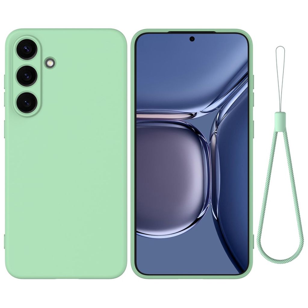 Samsung Galaxy S25 FE Skal med bärrem - Grön