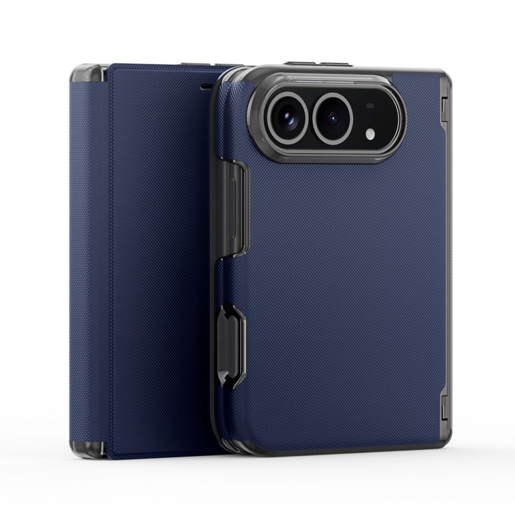DUX DUCIS iPhone Duo Kotelo korttitaskulla - Sininen