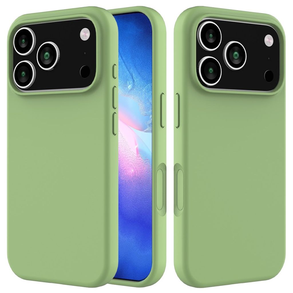 iPhone 17 Pro Max Silicone Phone Case - Green