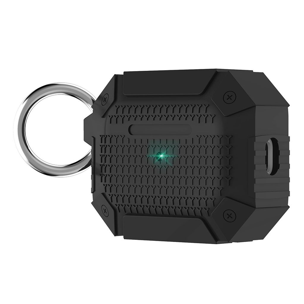 Apple AirPods Pro 3 Cover med krog - Sort