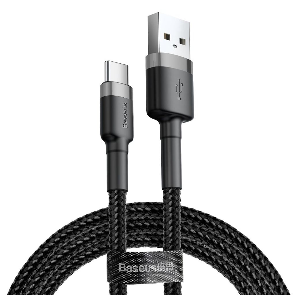 Baseus Cafule Type-C Cable 300 cm grå/svart