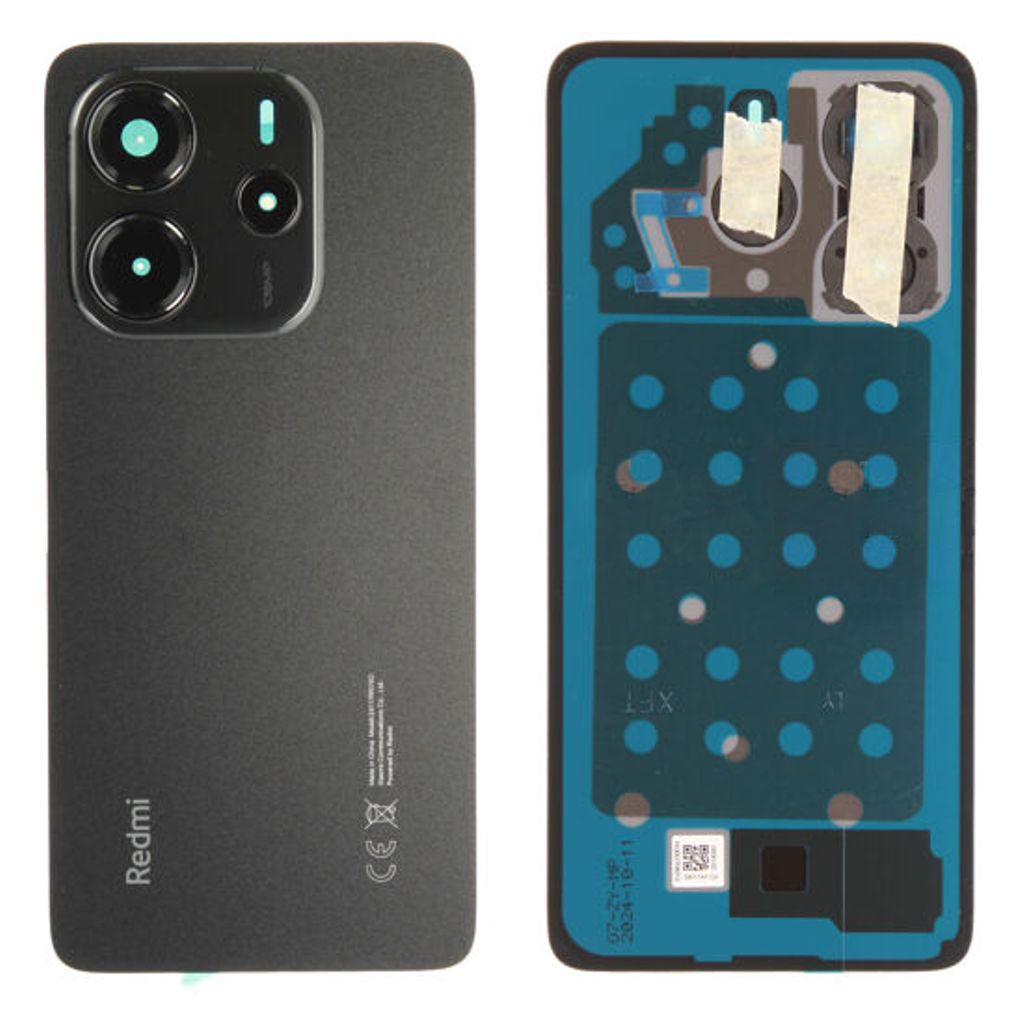 Xiaomi Redmi Note 14 Back Cover - Black