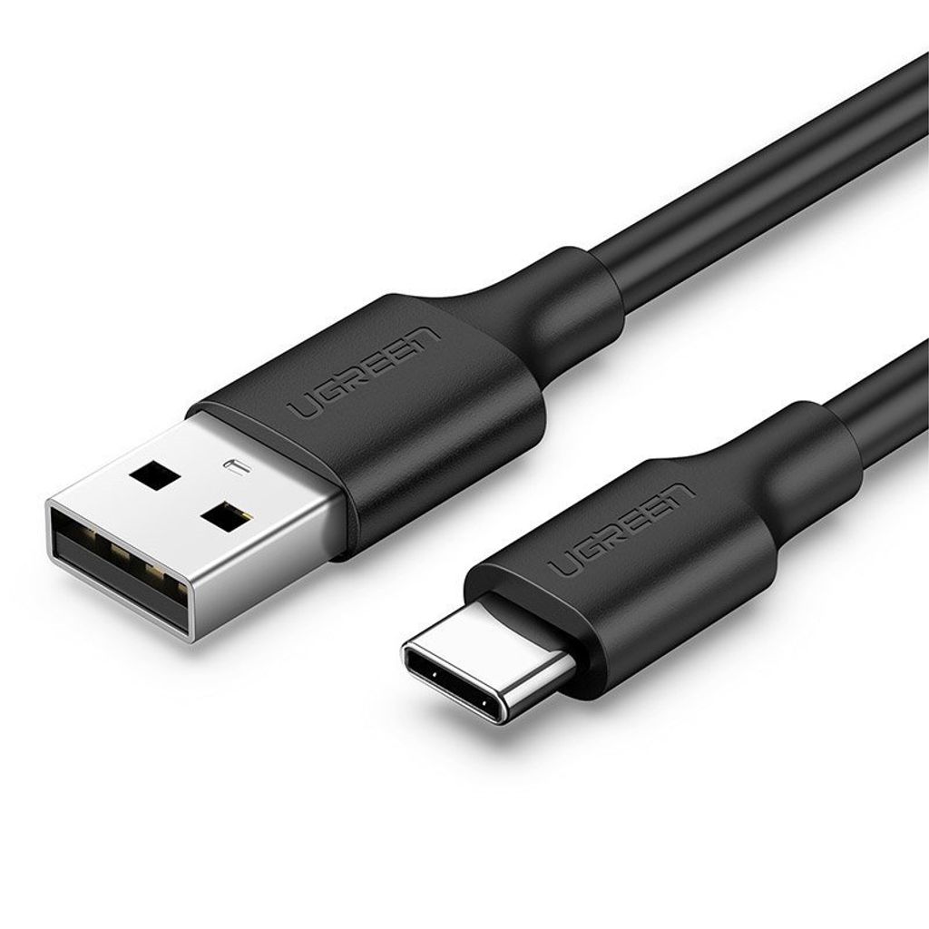 Ugreen US287 60826 USB-A / USB-C 3A kabel 3m - sort