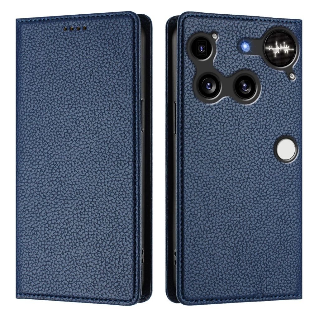 Nothing Phone (3) 5G Pungetui RFID-blokerende – Mørkeblå