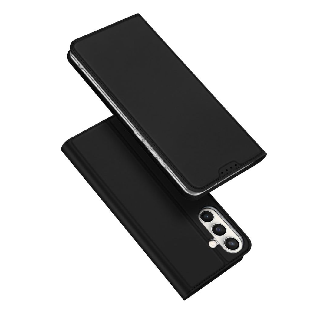 DUX DUCIS Samsung Galaxy S26 FE Lommeboketui Kortholder – Svart