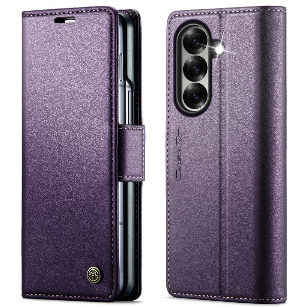 CASEME Samsung Galaxy Z Fold8 Ultra Flip Cover med RFID blokering - Lilla