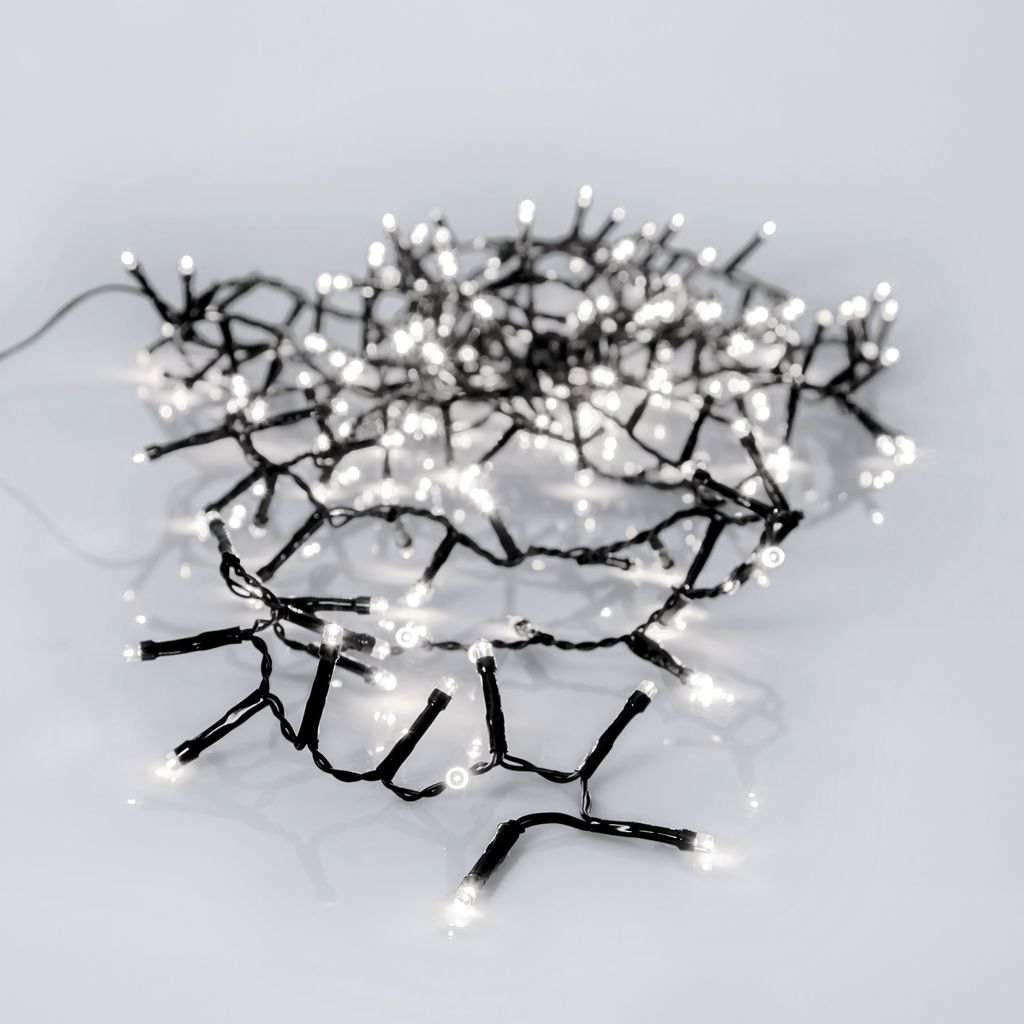Lyskæde Crispy Ice White - 180 LED, 3,5 meter / Udendørs