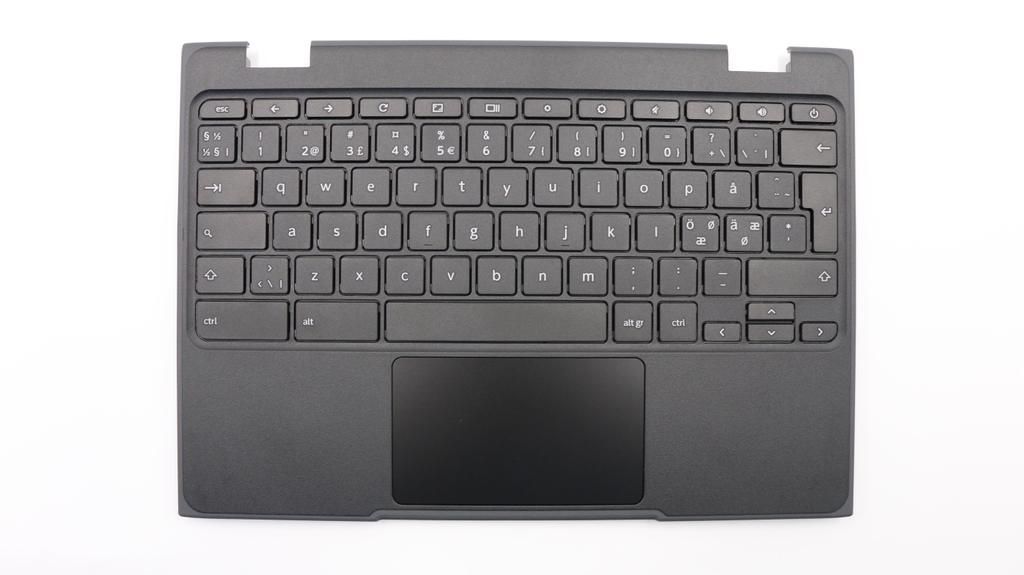 Lenovo Keyboard, Upper Case B 81ER W/KB Nordic