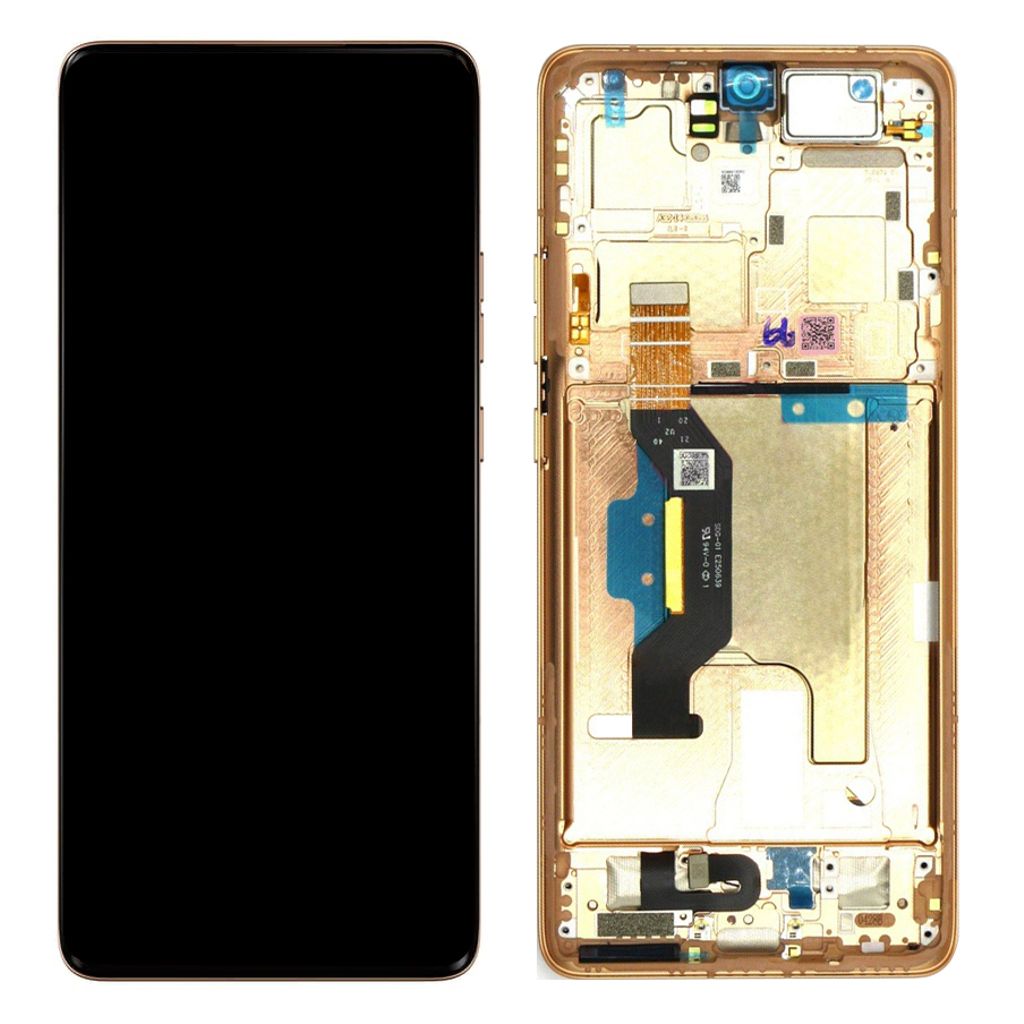 Motorola Edge 50 Ultra LCD-skjerm UK Original - Peach Fuzz