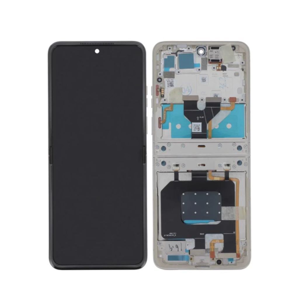 Motorola Razr 50 LCD-näyttö Alkuperäinen - Harmaa