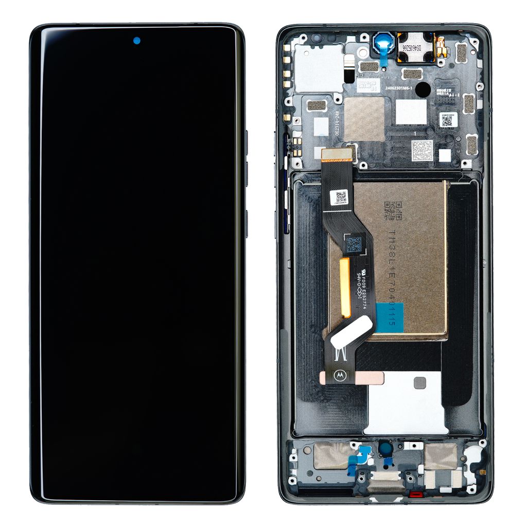 Motorola Edge 50 LCD-näyttö Alkuperäinan - Koala Gray