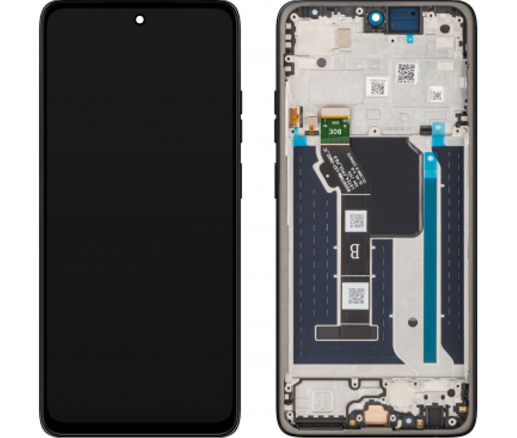 Motorola Moto G56 LCD Skärm Original - Svart