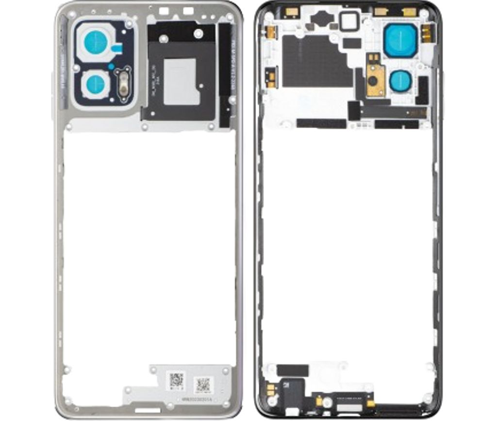 Motorola Moto G73 Mid Frame Lucent White - XT2237