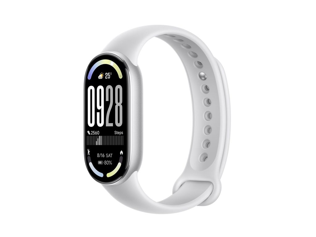 Xiaomi Smart Band 10 Glacier Silver – Smart aktivitetsarmbånd