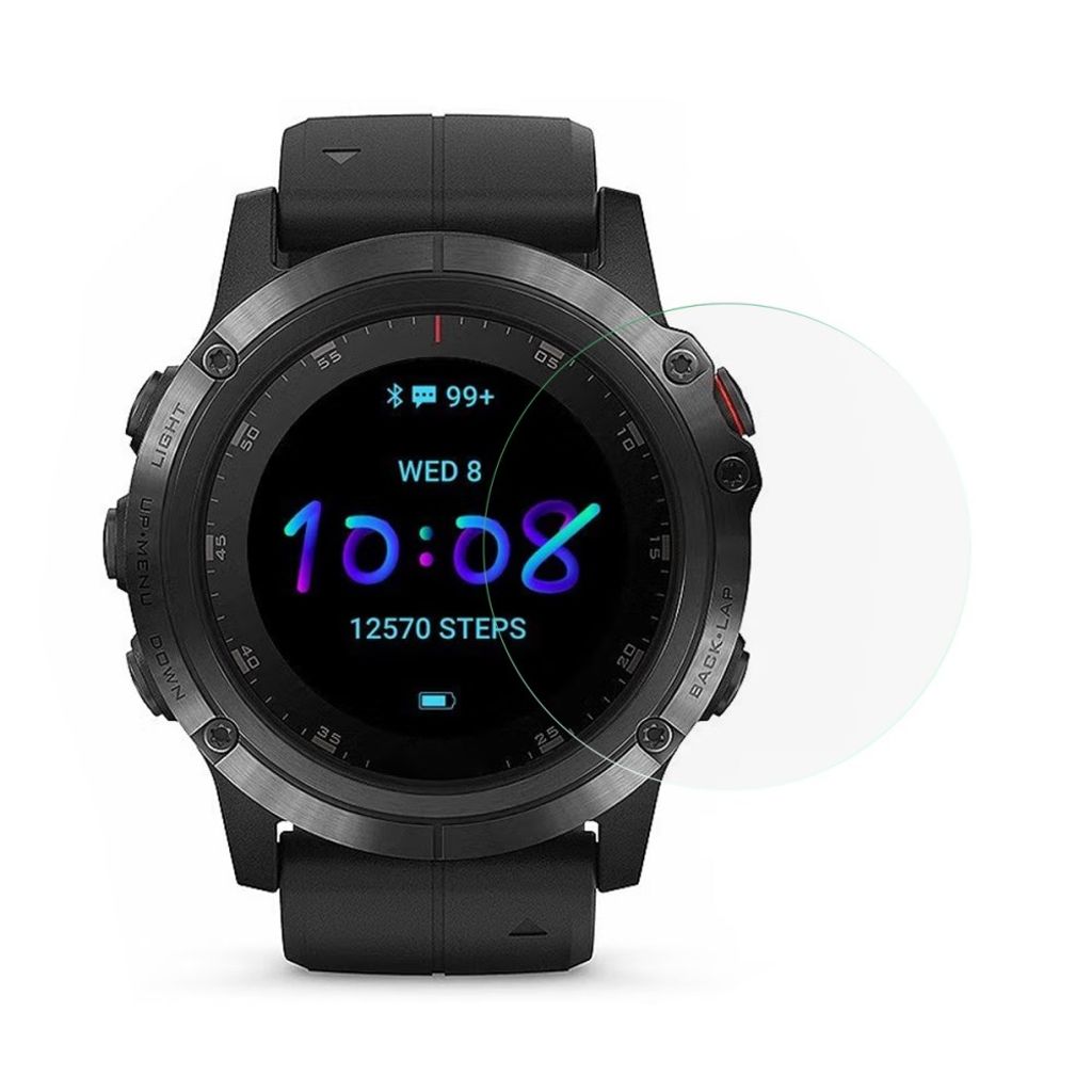 Garmin Fenix 5S Plus Screen Protector in Tempered Glass, 0.18mm, 2.5D