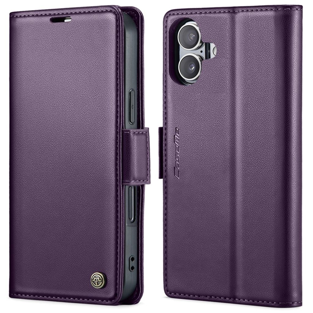 CASEME iPhone 16 Plus Cover with Card Slots - Purple