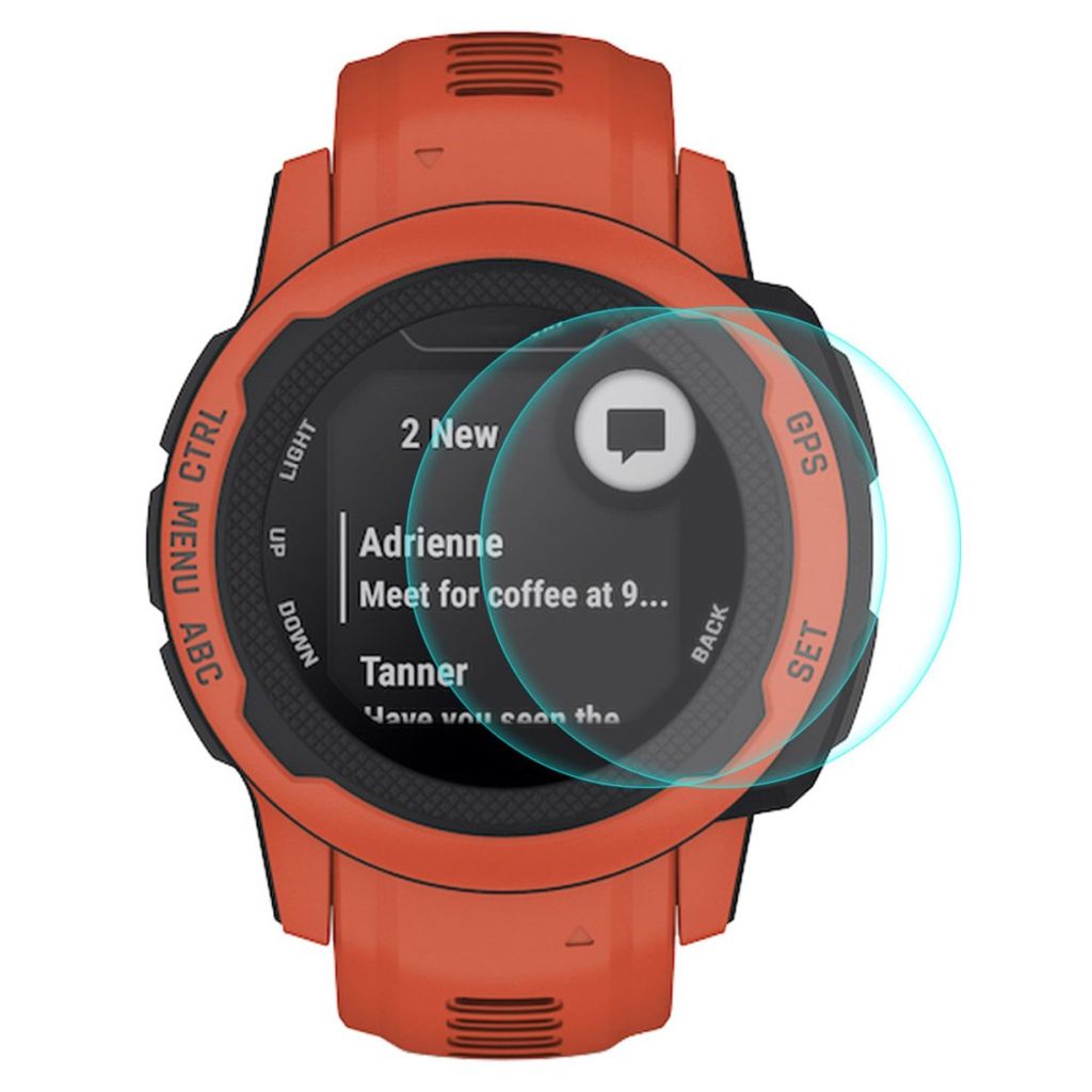 ENKAY HAT PRINCE Garmin Instinct 2S Screen Protector, 0.2mm, 9H, 2Pcs