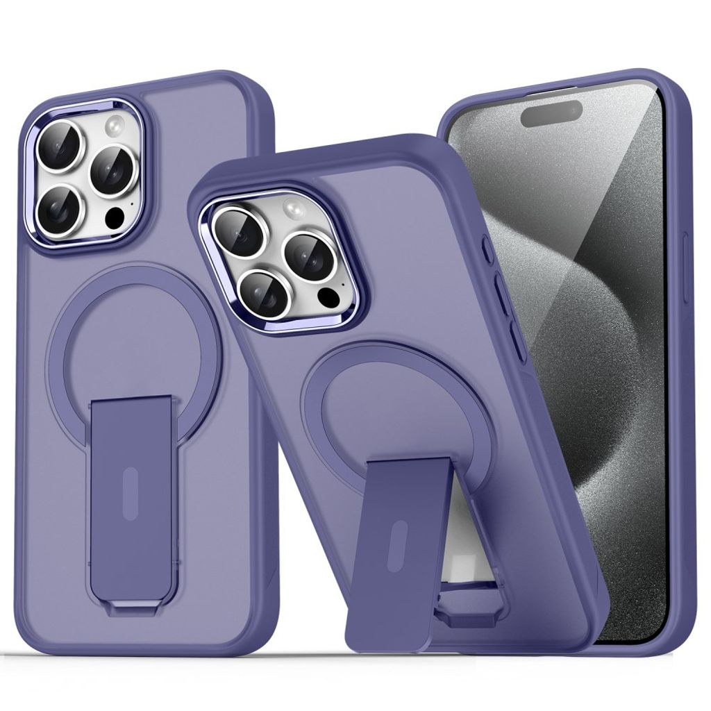iPhone 14 Pro MagSafe Case Kickstand - Purple