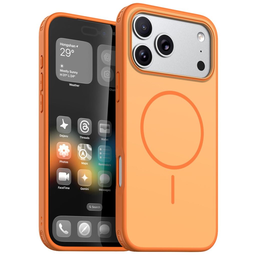 iPhone 18 Pro Max/17 Pro Max MagSafe Skal - Orange