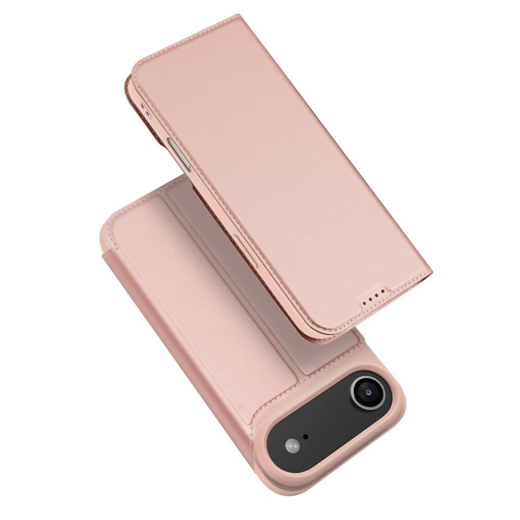 DUX DUCIS iPhone 17 Air Kotelo Jalustalla - Vaaleanpunainen