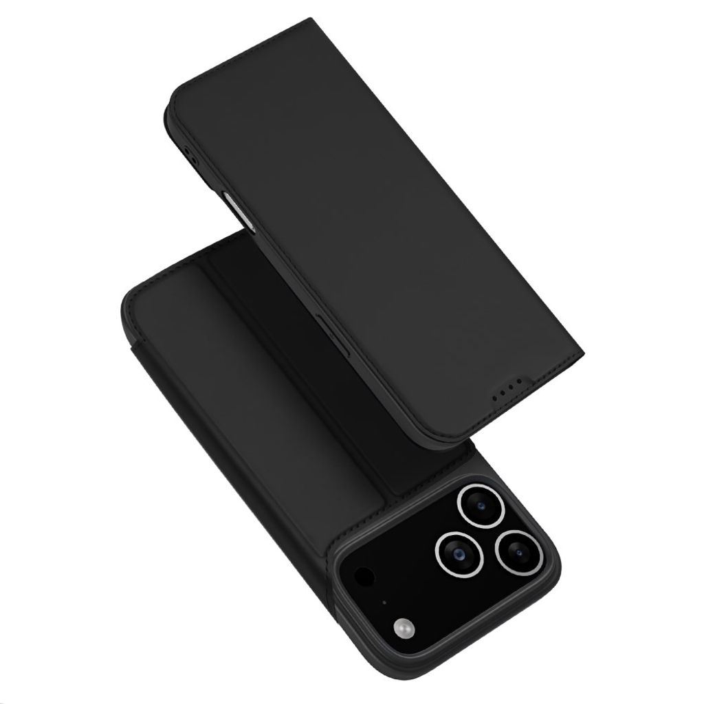 DUX DUCIS iPhone 17 Pro Max Fodral med stativ - Svart