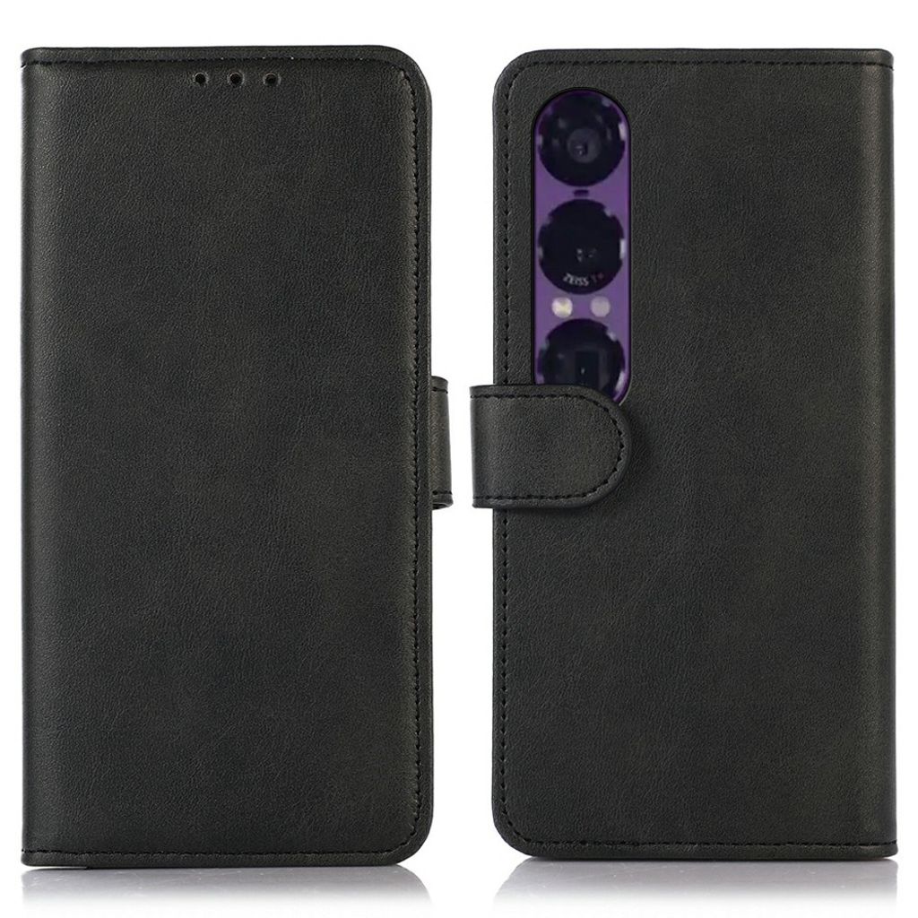Sony Xperia 1 VII Kotelo Korttipaikka - Musta