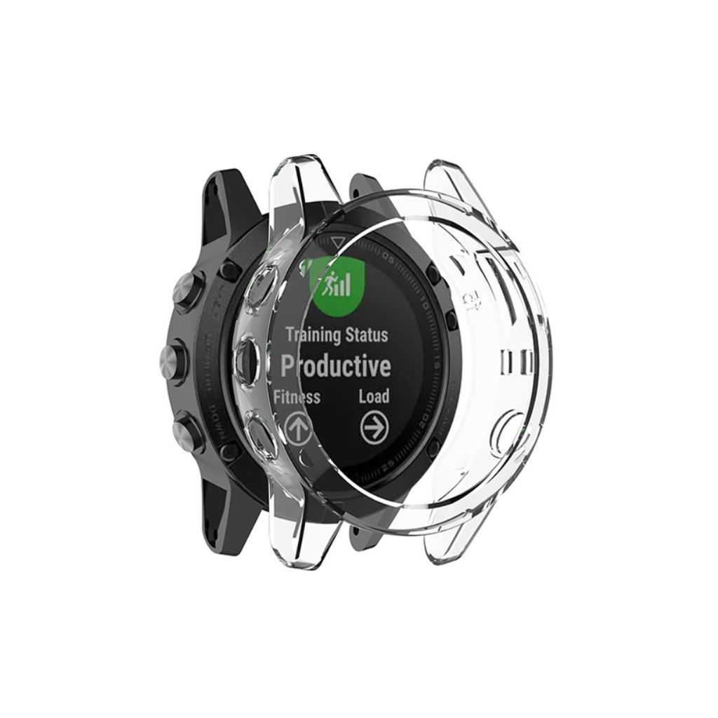 Garmin Fenix 5/5 Plus Case in TPU - Transparent