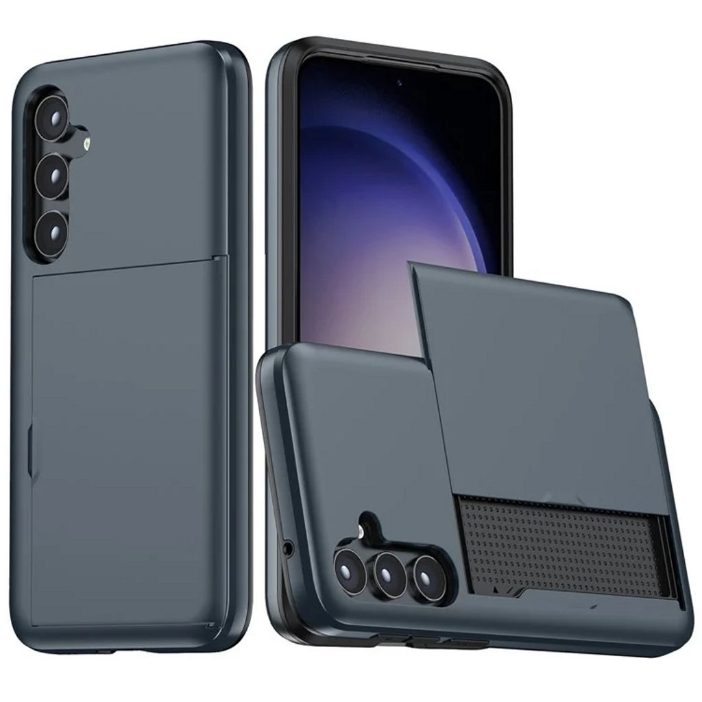 Samsung Galaxy S25 Plus Case With Card Holder Blue Spares se