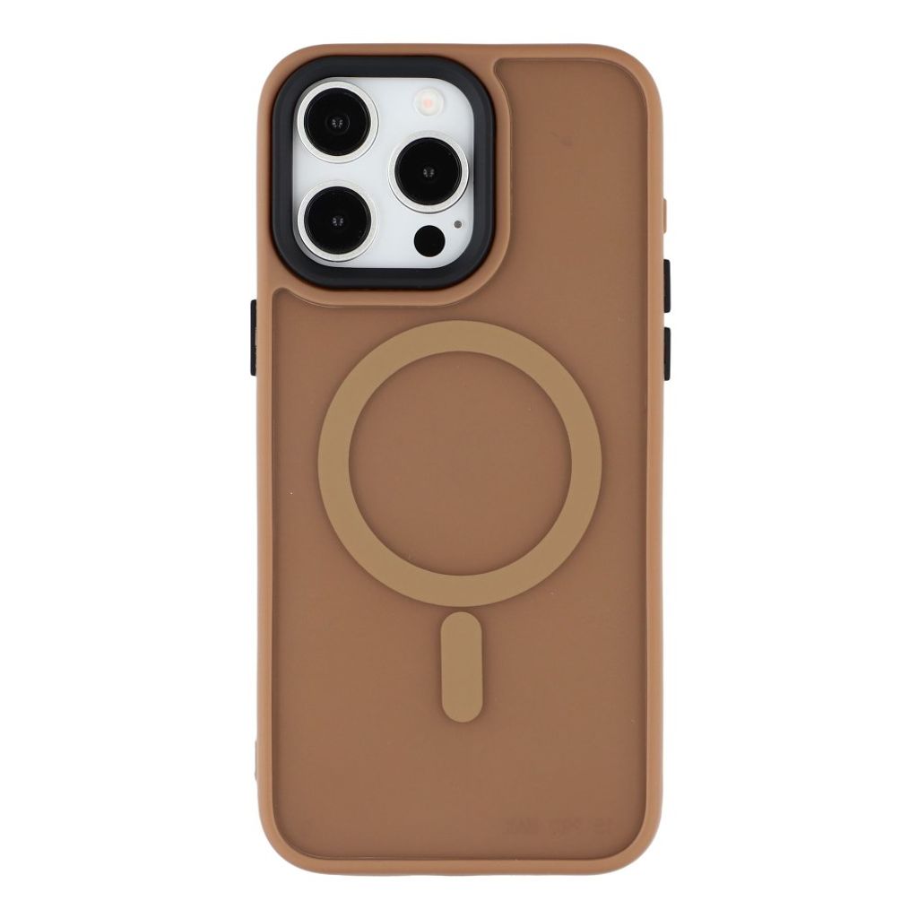 iPhone 12 Pro Max Cover MagSafe kompatibel - Brun