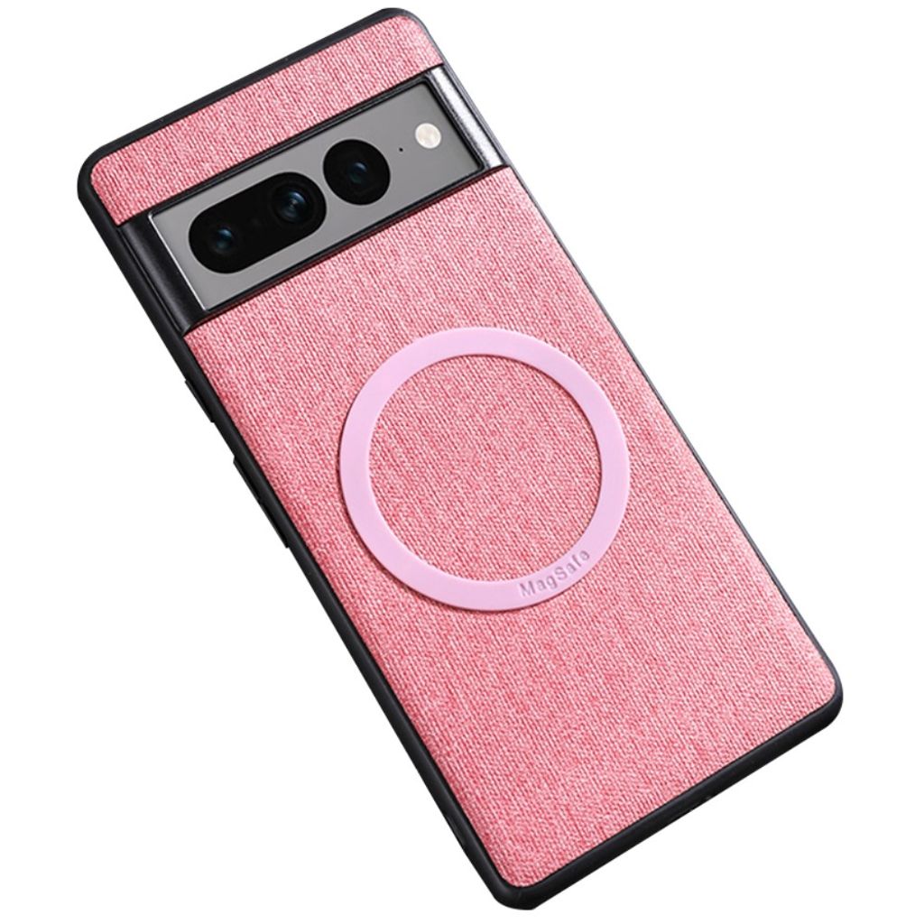 KRAFTCARE Hoes Voor Google Pixel 8 Pro - Met Magnetische 360° Ring, TPU Schokbescherming, Paars