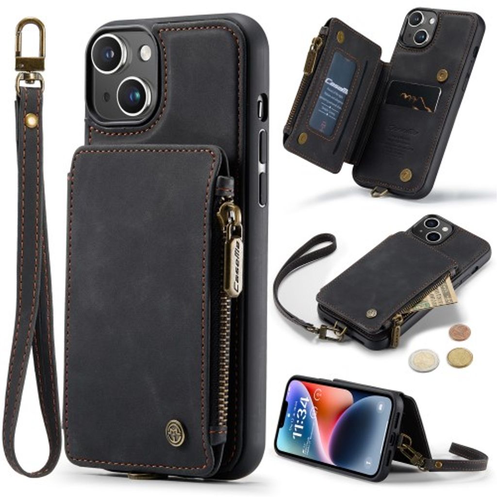 CASEME C20 Series iPhone 15 Plus case - Black