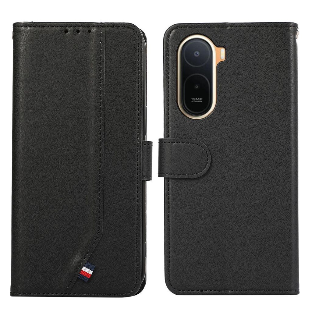 Xiaomi Poco C85x 5G/Redmi A7 Pro Plånboksfodral RFID-blockerande - Svart