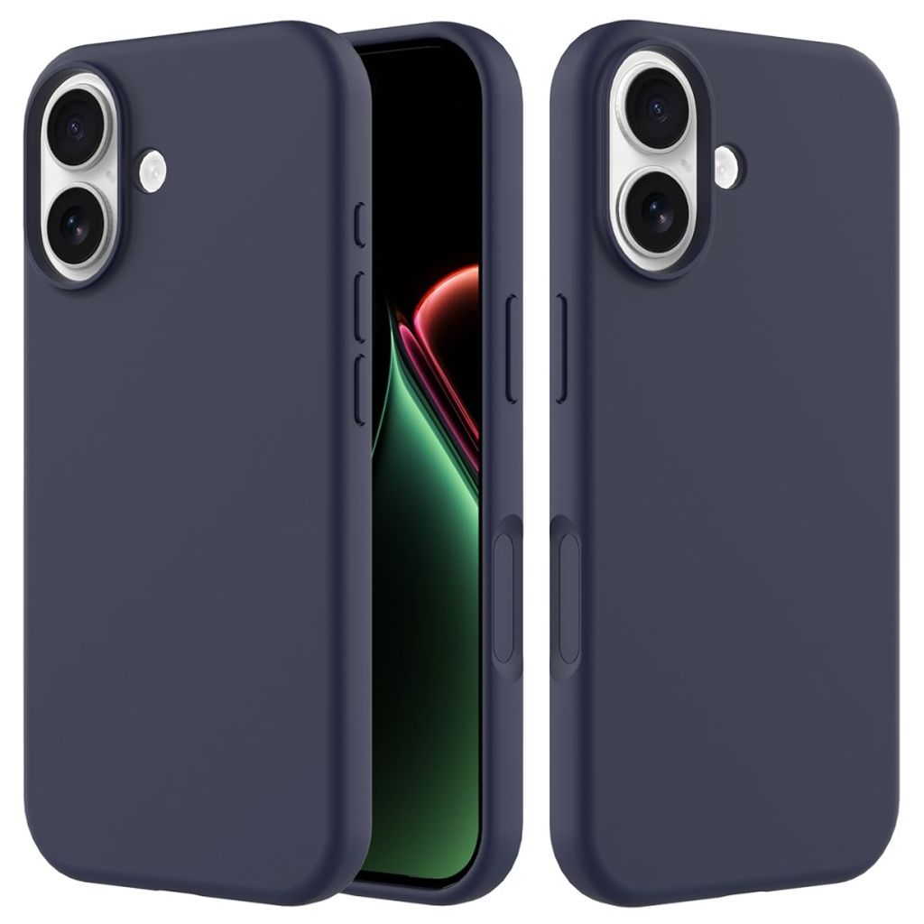 iPhone 17 Silicone Phone Case - Dark Blue